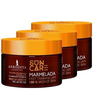 Afrodita Cosmetics SUN CARE x3: Acelerador del bronceado orgánico