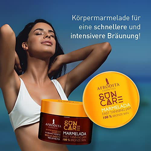 Afrodita Cosmetics SUN CARE x3: Acelerador del bronceado orgánico