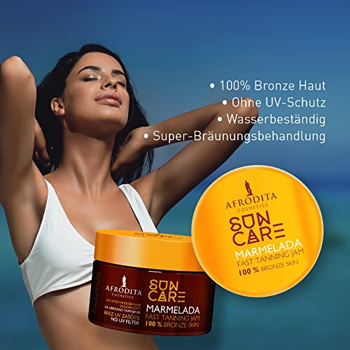 Afrodita Cosmetics SUN CARE x3: Acelerador del bronceado orgánico