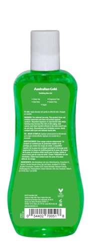 Australian Gold After Sun Aloe Gel 237 Mililitros