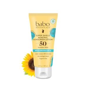 Babo Botanicals Protector solar mineral con oxido de zinc FPS 50