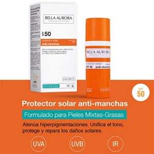 Bella Aurora Protector Solar SPF 50+ Facial Antimanchas (50 ml)