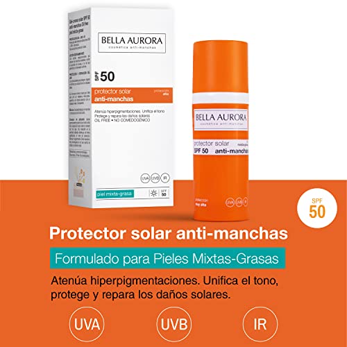 Bella Aurora Protector Solar SPF 50+ Facial Antimanchas (50 ml)