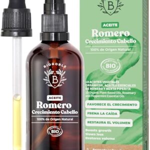 BIONOBLE Aceite de Romero para el Cabello Orgánico (100 ml)
