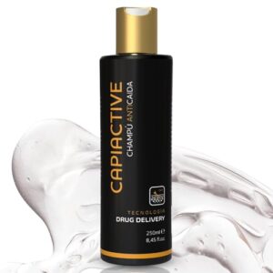CAPIACTIVE Champú anticaída. Nanovesículas (TDD), sin parabenos. Alternativa Natural al Minoxidil