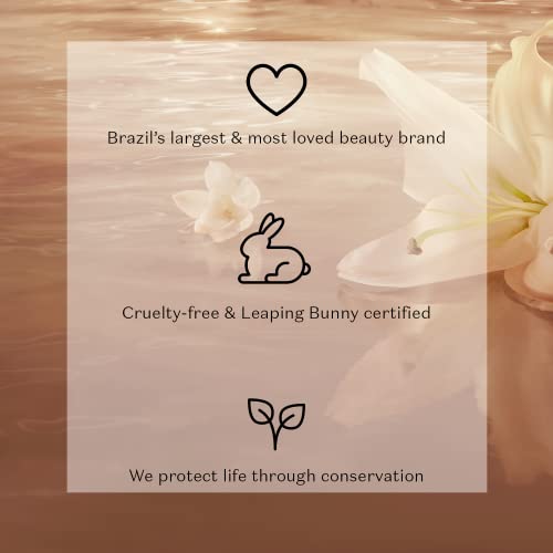 Crema hidratante Lily de O Boticário satinada y perfumada (250 g)