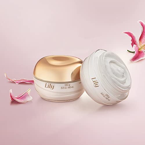 Crema hidratante Lily de O Boticário satinada y perfumada (250 g)