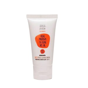 Crema Solar Facial Amapola Bio SPF 50 Filtro Mineral y Vegana