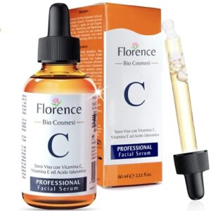 FLORENCE Bio Sérum Facial con Vitamina C, E y Ácido Hialurónico (60 ml)