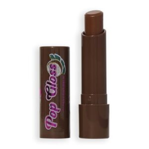 I Heart Revolution Pop Gloss Balm, Bálsamo Labial, tono Coco Marrón