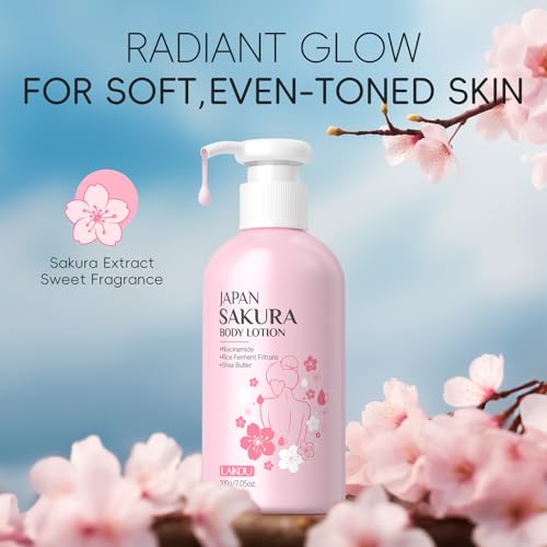 LAIKOU Sakura loción corporal hidratante loción corporal 200 g