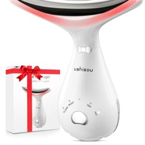 Masajeador Facial Eléctrico con luz 4 Colores LED