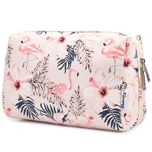 Narwey Bolsa de Aseo Grande Neceser Organizador de Maquillaje Kit de Aseo Bolsa Makeup Bolsa de Maquillaje Mujeres Niñas