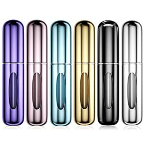 Newaner Mini Atomizador para Perfume de 5 ml Recargable, Pack de 6