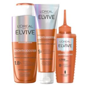 Rutina anticaída L'Oréal Paris Elvive Growth Booster