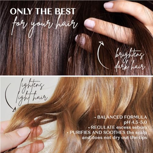 Senso Naturale Champu Sólido Iluminador Aclarante, 100% Natural, Bio y Vegano