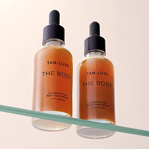 Tan Luxe THE BODY Gotas autobronceadoras, medio/oscuro (50 ml)